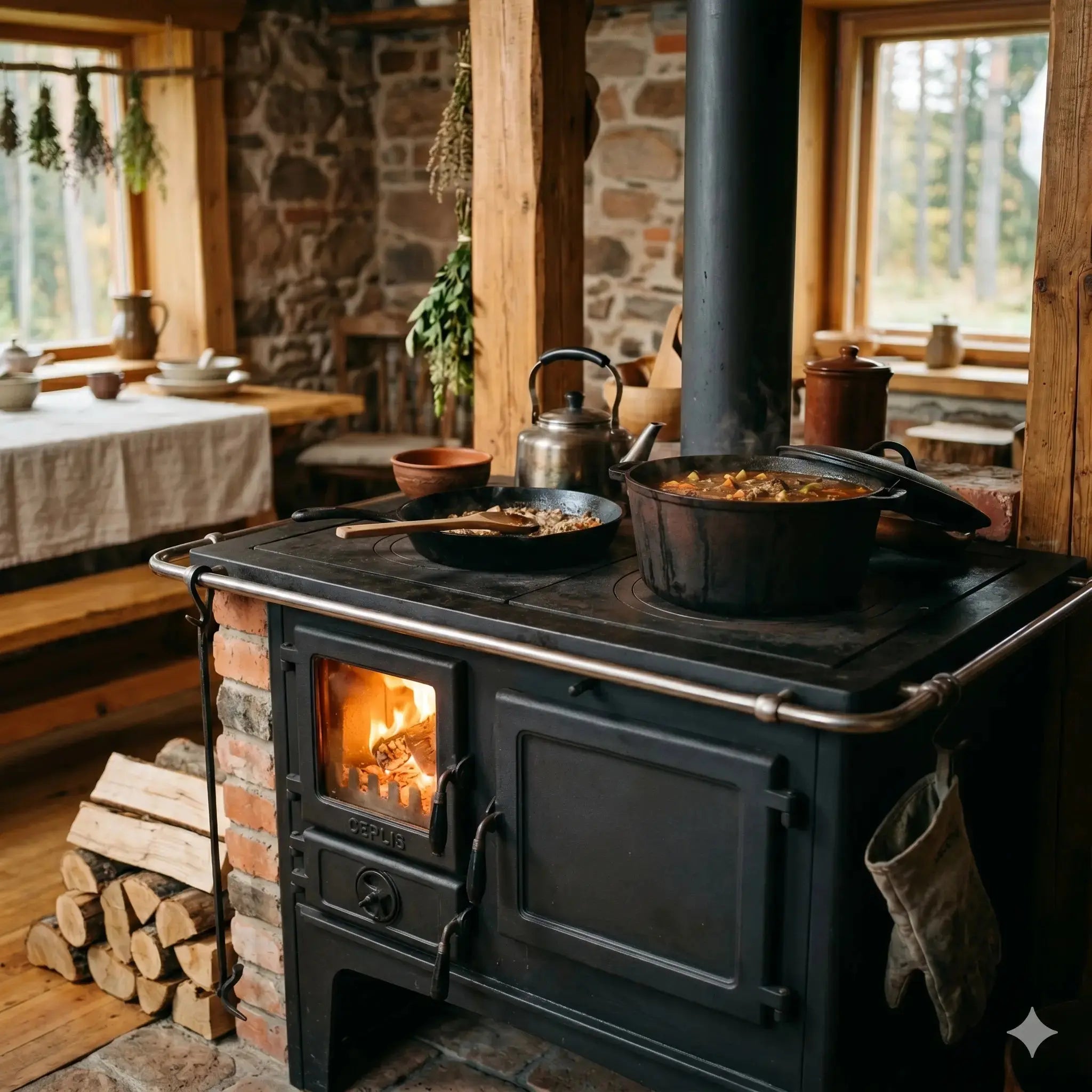 Cooking on a Wood Stove – A Flavor You Can’t Replicate and Warmth That Lasts ceplis.eu