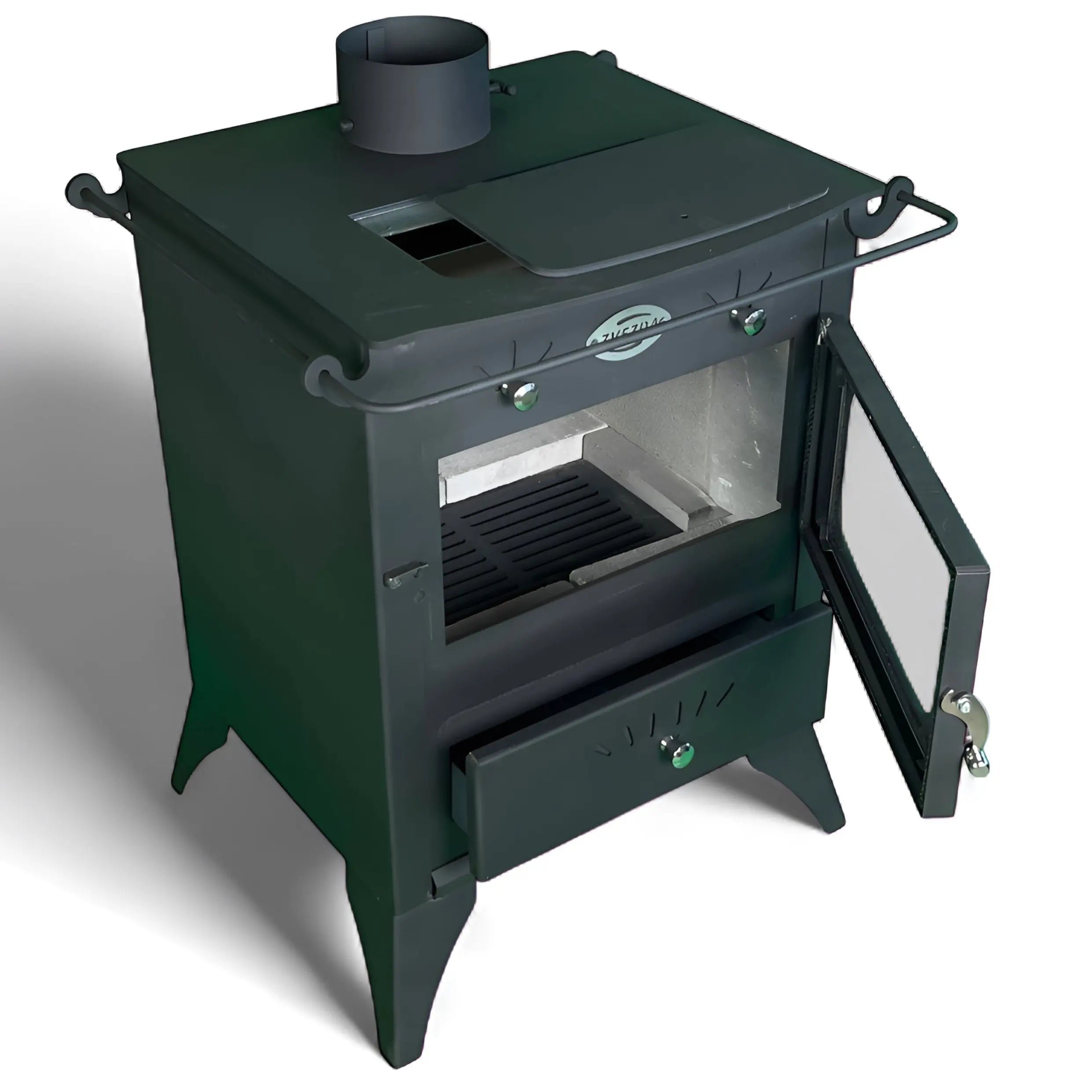 ROKO PLUS | Wood-Burning Stove – 8 kW Zvezda