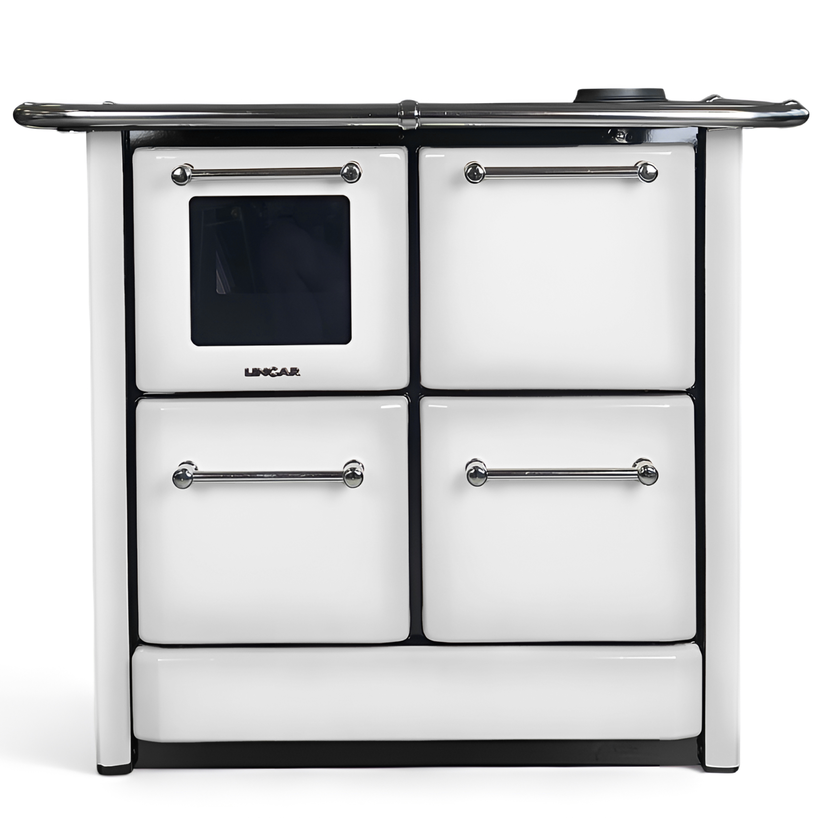 Čuguna malkas plīts ar cepeškrāsni balta SOLE XL | 11kW