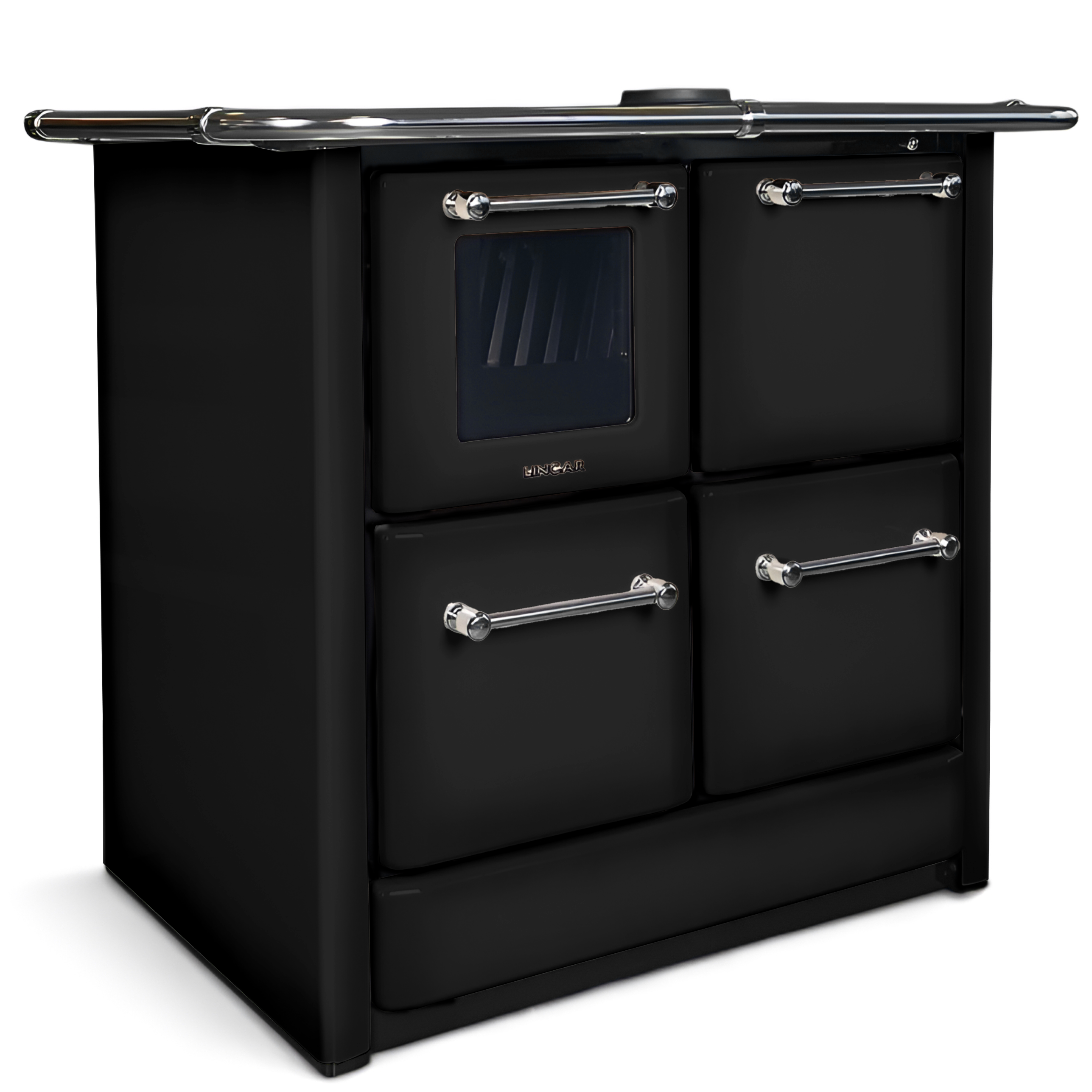 Čuguna malkas plīts ar cepeškrāsni melna SOLE XL | 11kW