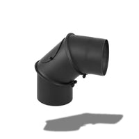 90° līkums / Regulējams / Ar pārbaudes durtiņām / DARCO melns 