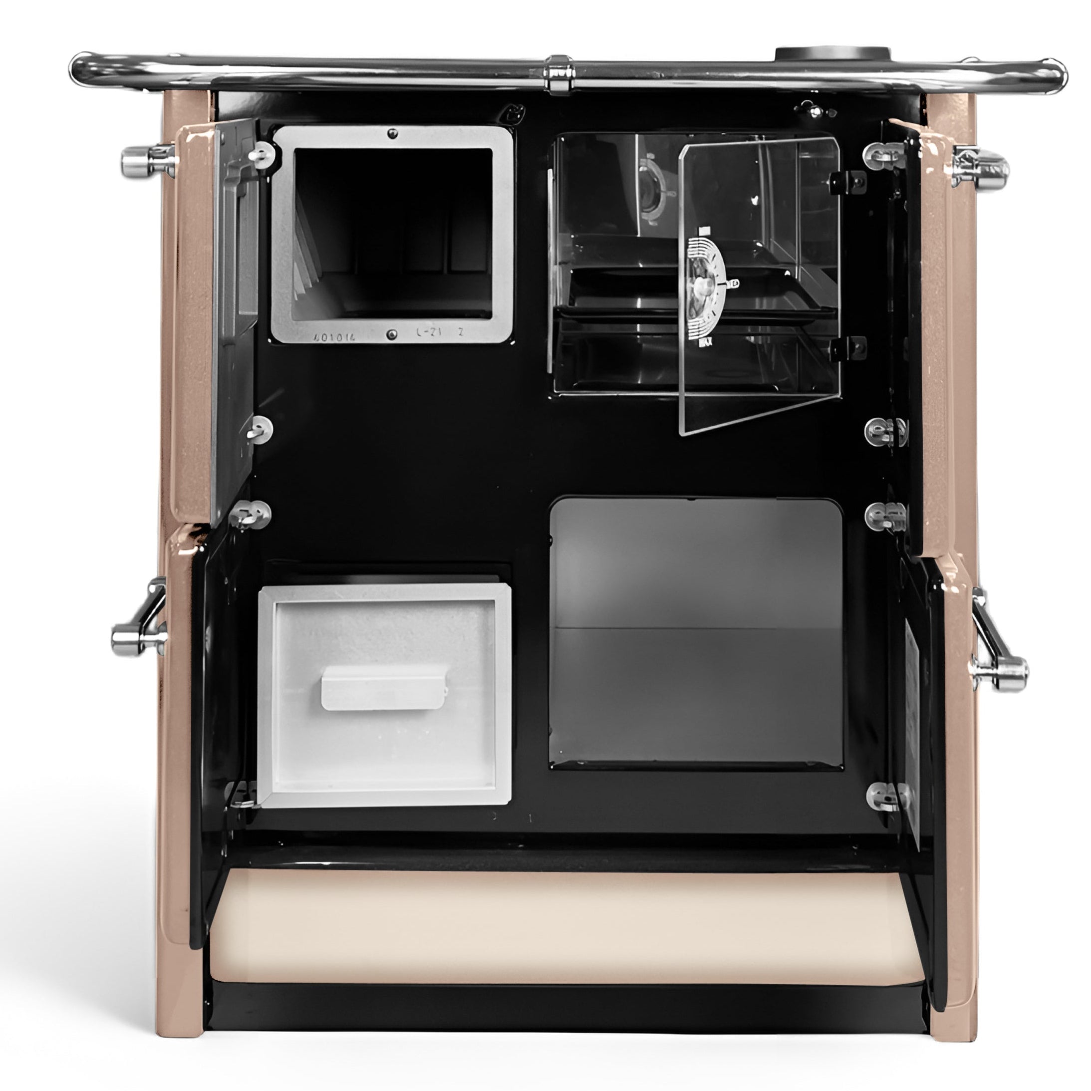 Čuguna malkas plīts ar cepeškrāsni kapučīno SOLE | 9kW