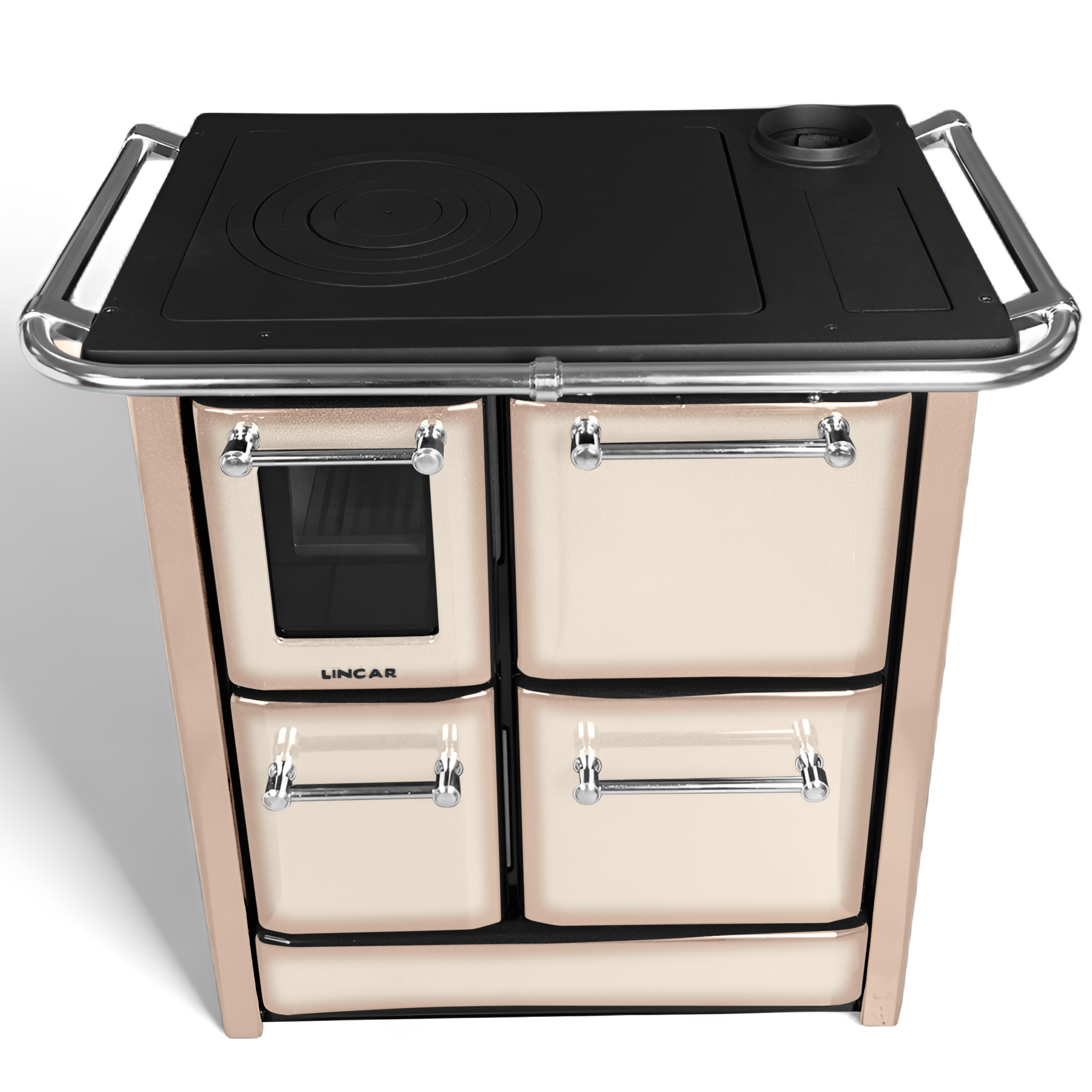 Čuguna malkas plīts ar cepeškrāsni kapučīno SOLE | 9kW