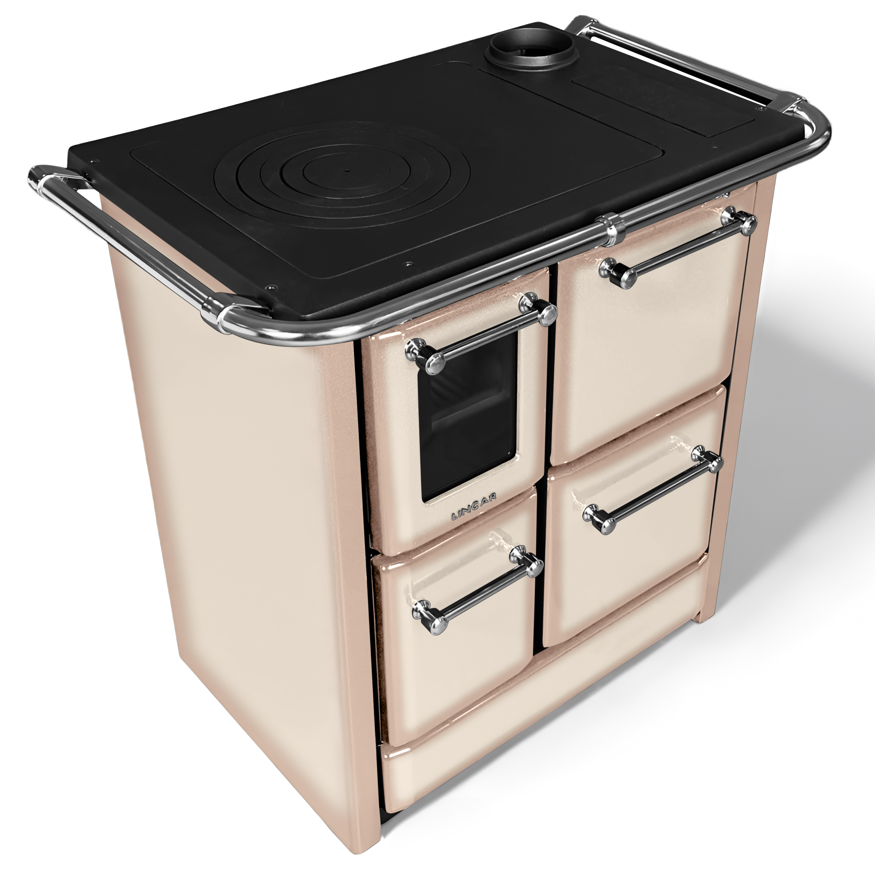 Čuguna malkas plīts ar cepeškrāsni kapučīno SOLE | 9kW