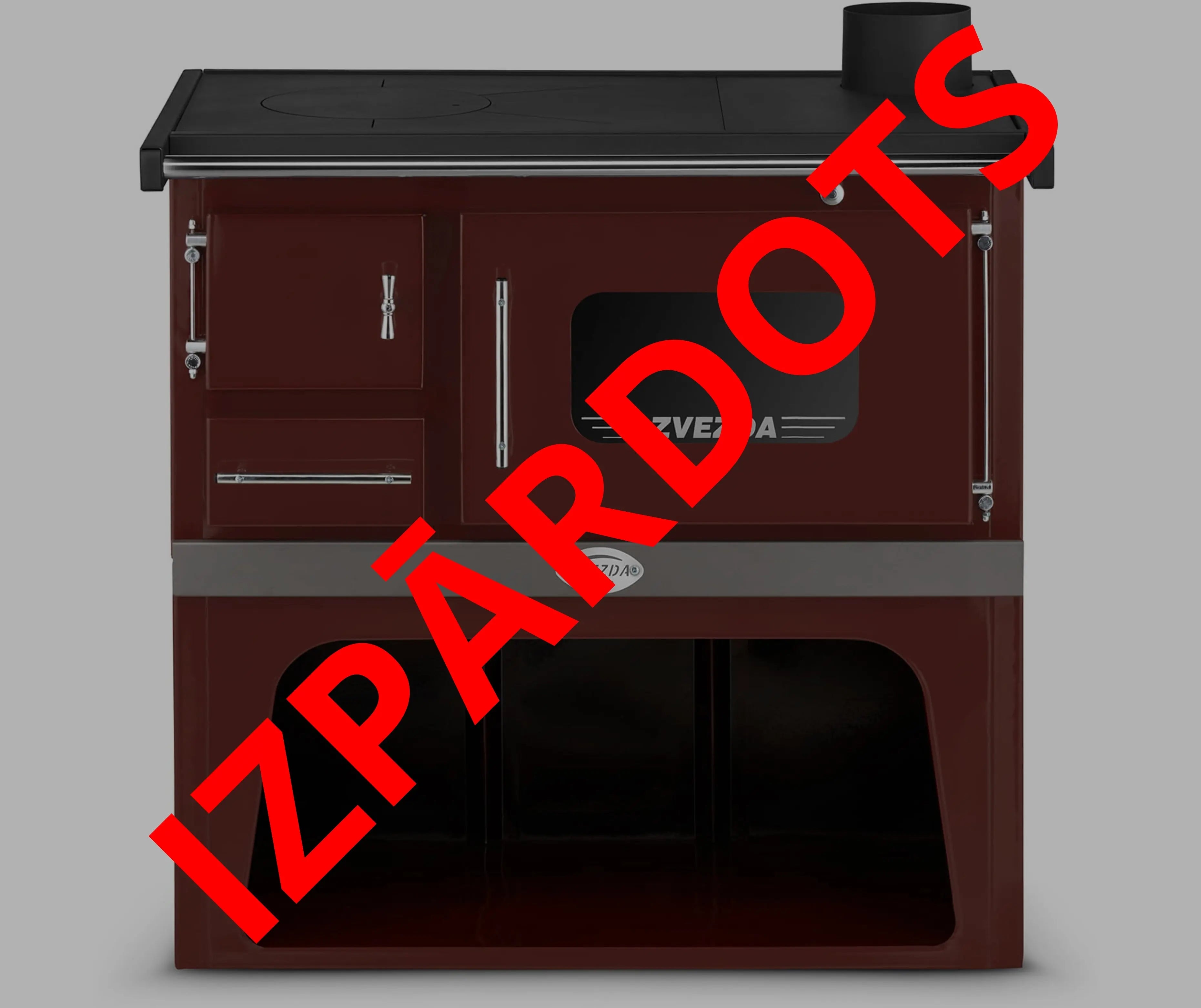 ARIA | Wood-Burning Cooking Stove with Oven – 6 kW Zvezda
