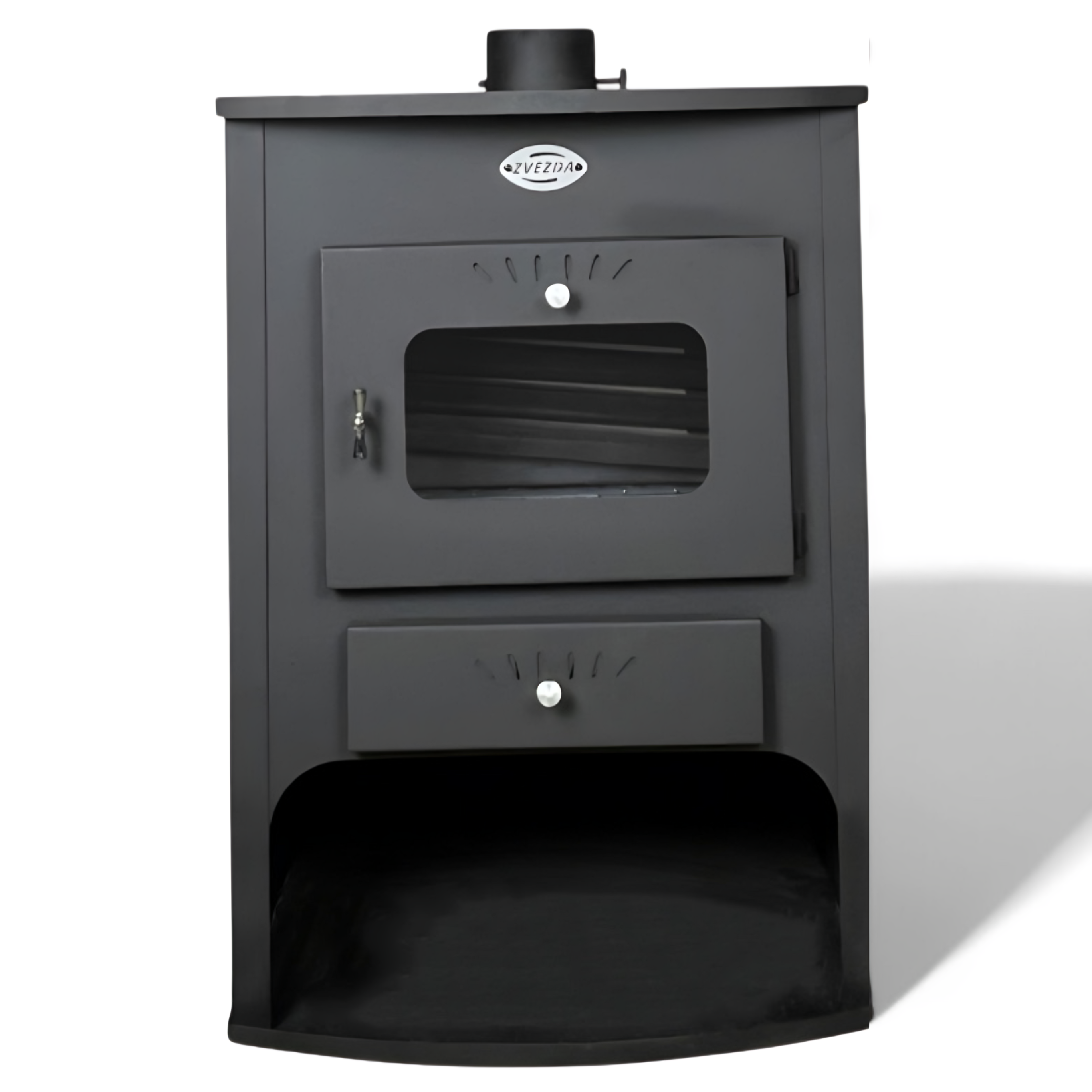 Centrālapkures krāsns ar sildvirsmu HUGO | 15kW