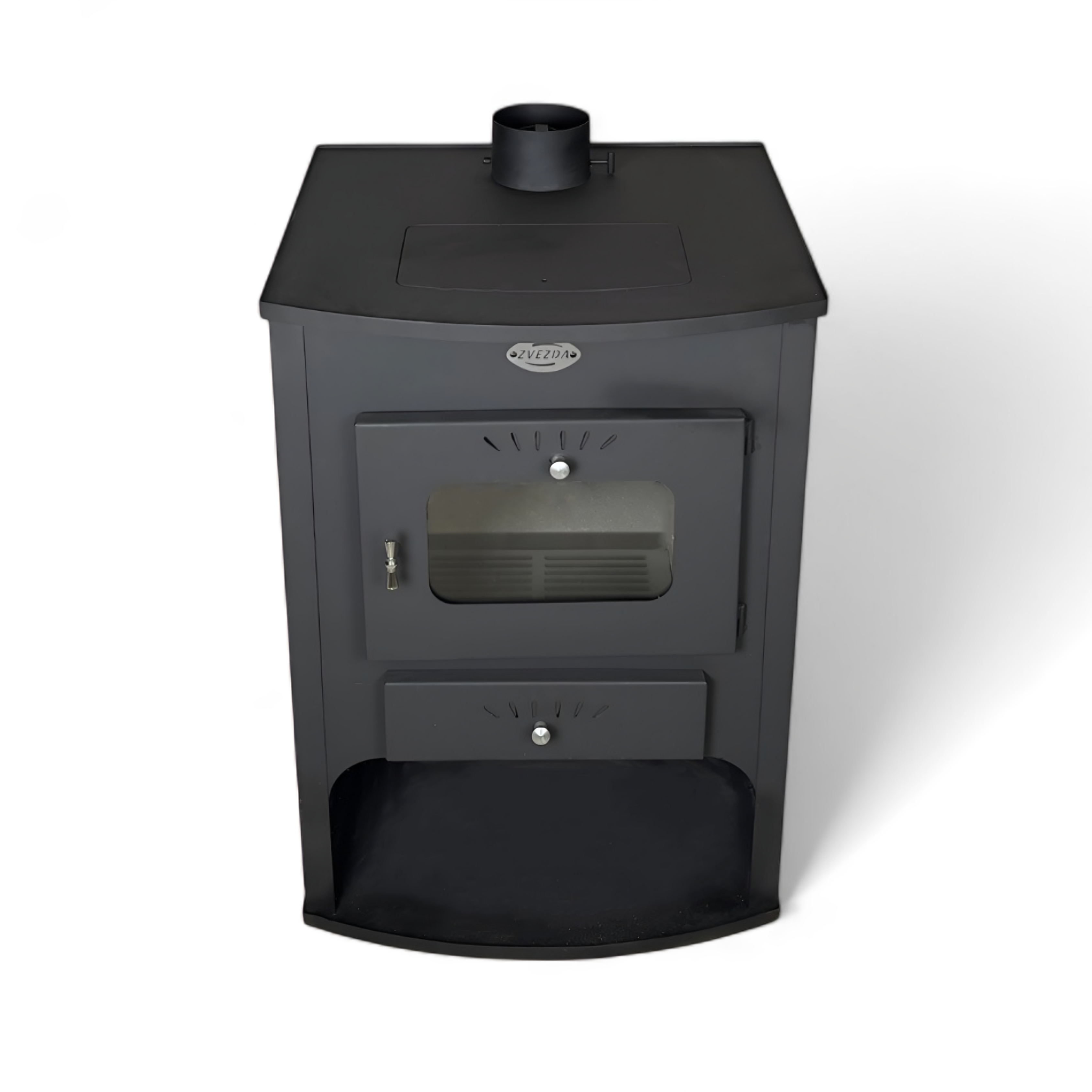 Centrālapkures krāsns ar sildvirsmu HUGO | 15kW