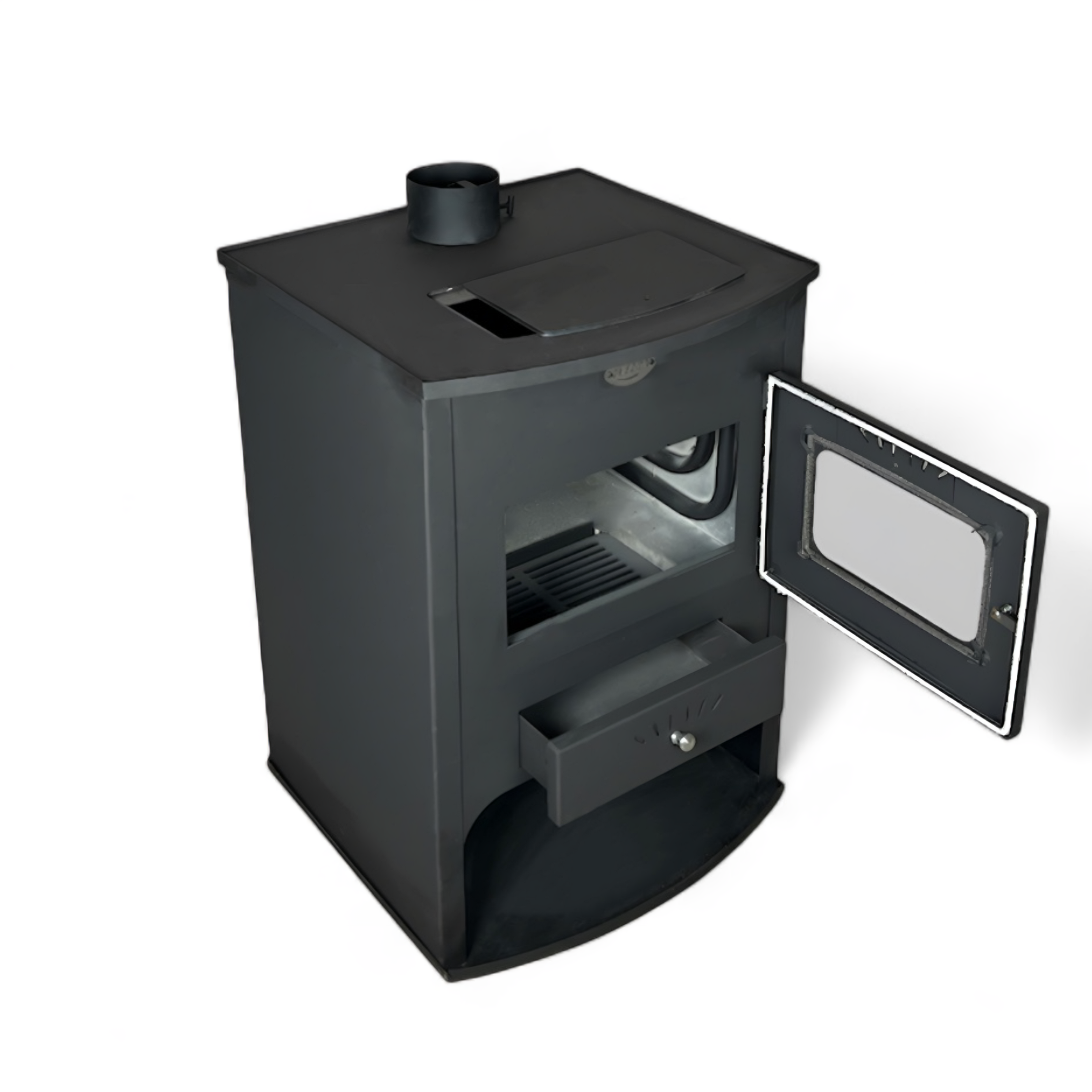 Centrālapkures krāsns ar sildvirsmu HUGO | 15kW