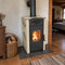 VULKAN | Central Heating Stove – 15 kW – Beige