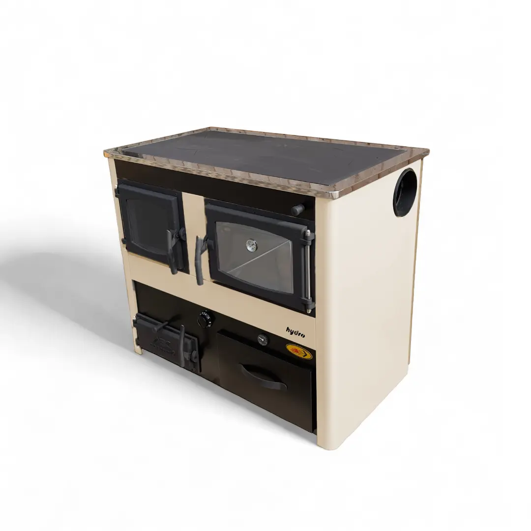 CONCEPT 2 HYDRO | Central Heating Wood Cooker – 18 kW – Beige ABC Proizvod