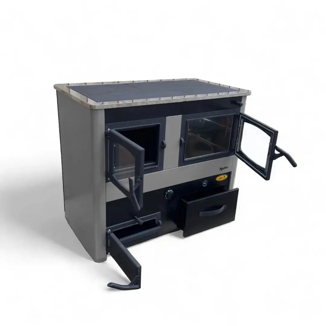 CONCEPT 2 HYDRO | Central Heating Wood Cooker – 18 kW – Grey ABC Proizvod
