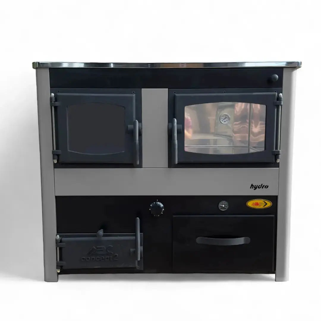 CONCEPT 2 HYDRO | Central Heating Wood Cooker – 18 kW – Grey ABC Proizvod