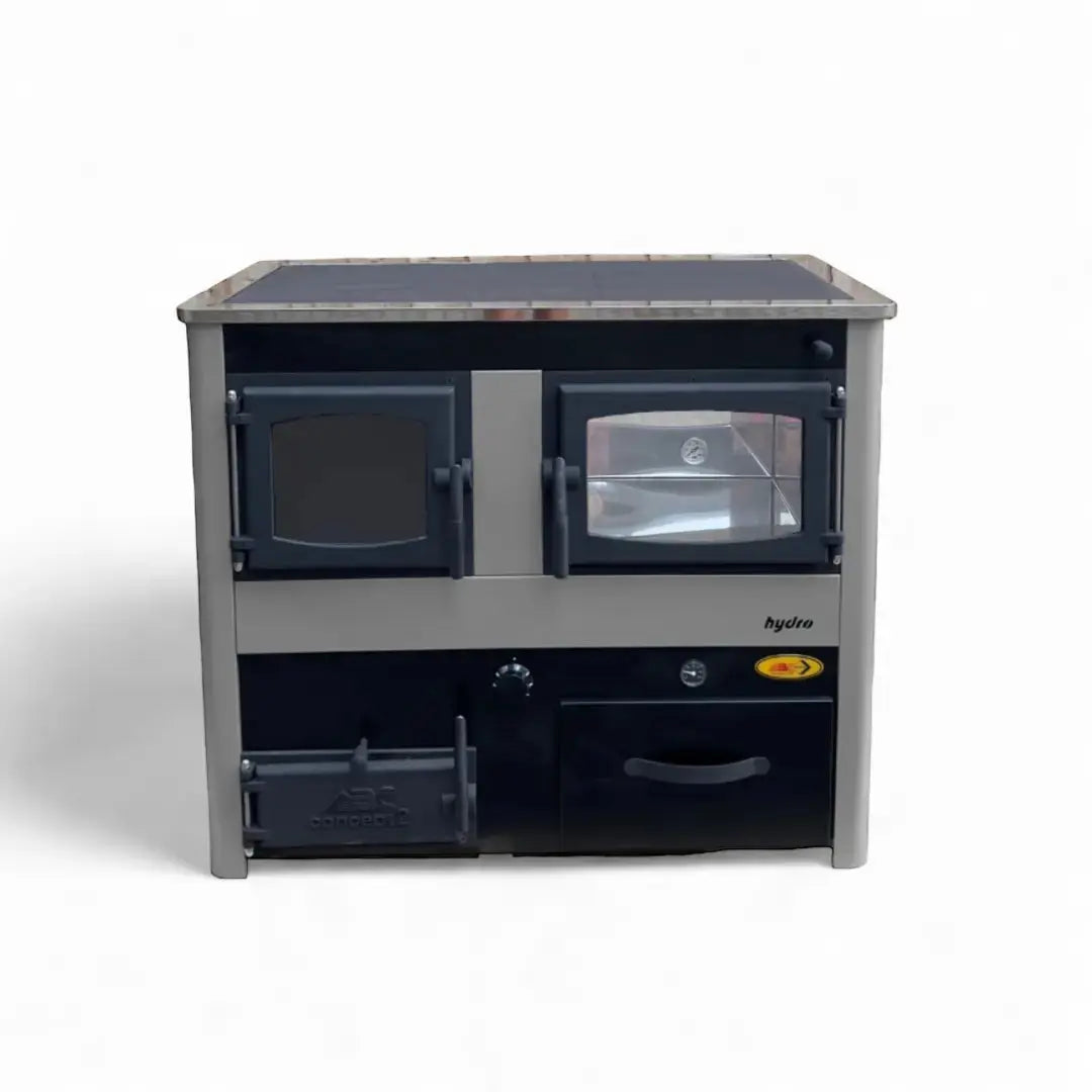 CONCEPT 2 HYDRO | Central Heating Wood Cooker – 18 kW – Grey ABC Proizvod