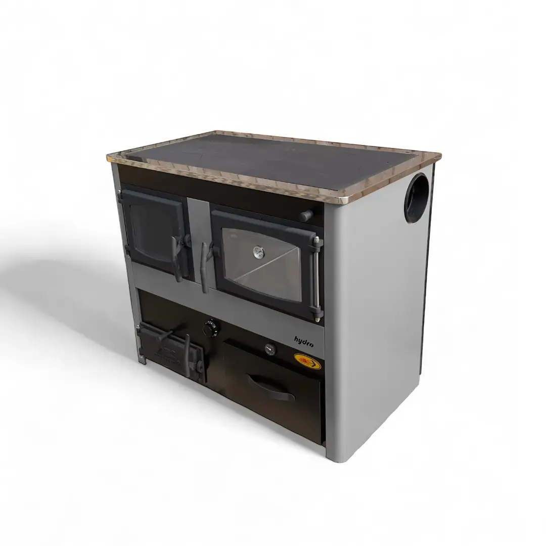 CONCEPT 2 HYDRO | Central Heating Wood Cooker – 18 kW – Grey ABC Proizvod