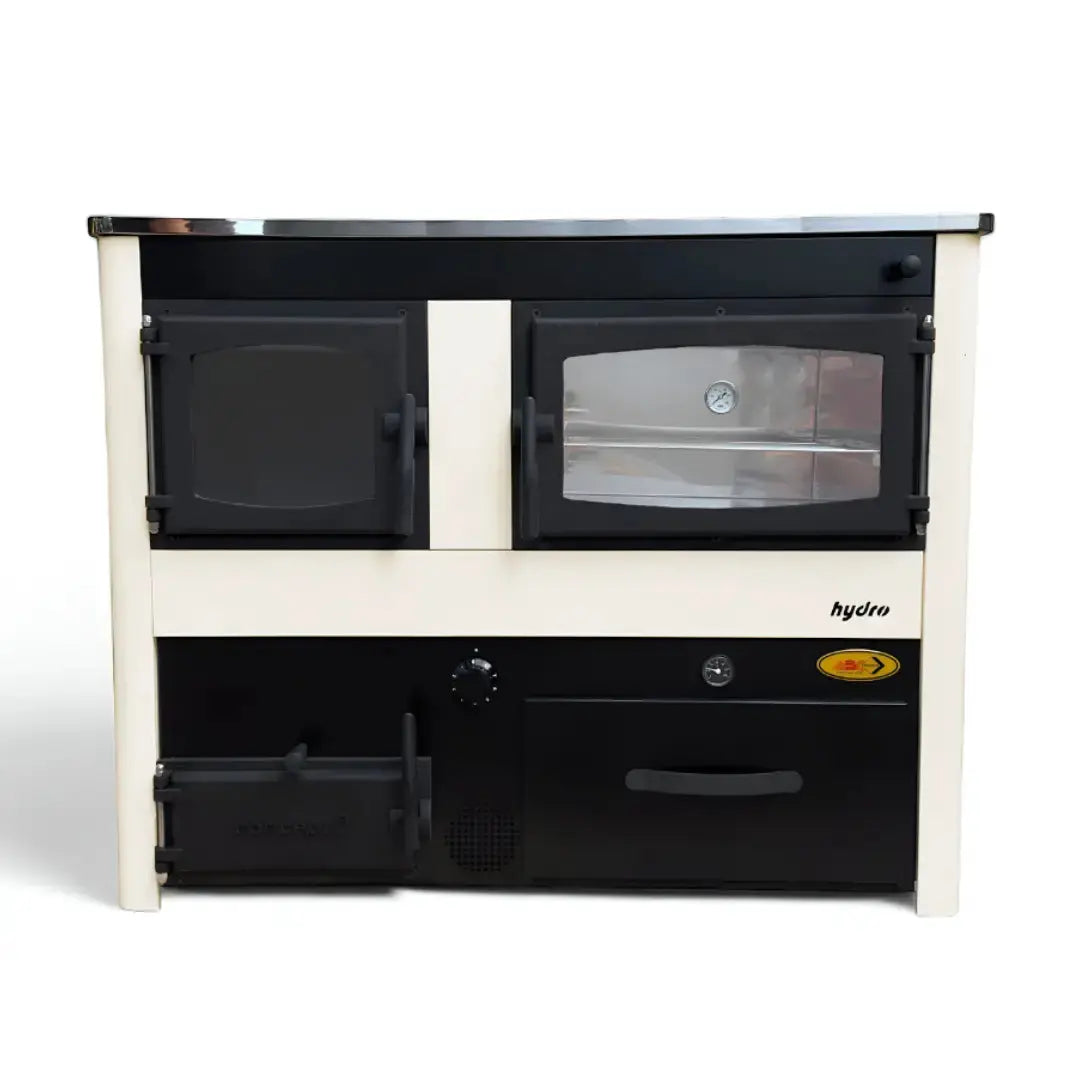 CONCEPT 2 HYDRO MAX | Central Heating Wood Cooker – 24 kW – Beige ABC Proizvod
