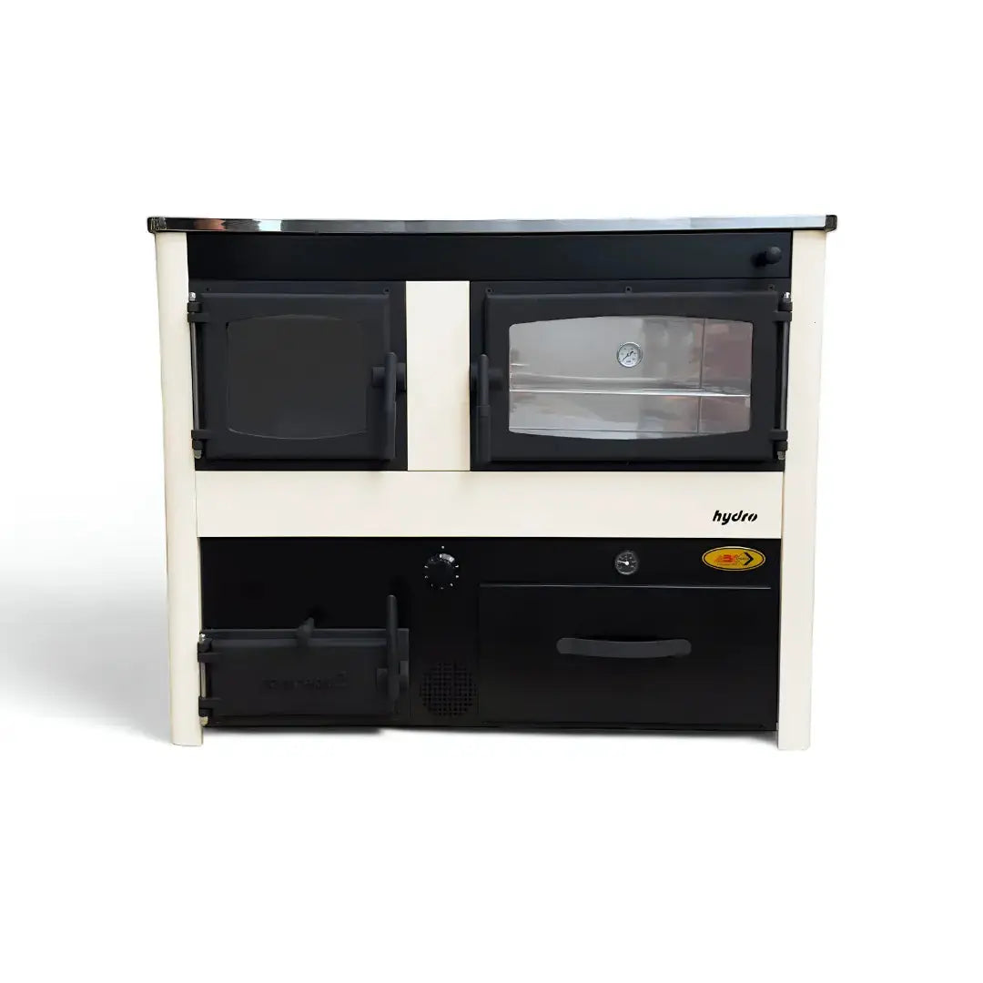 CONCEPT 2 HYDRO MAX | Central Heating Wood Cooker – 24 kW – Beige ABC Proizvod