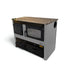 CONCEPT 2 HYDRO MAX | Central Heating Wood Cooker – 24 kW – Grey ABC Proizvod
