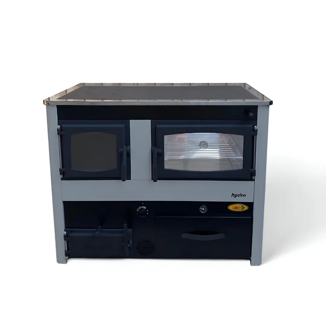 CONCEPT 2 HYDRO MAX | Central Heating Wood Cooker – 24 kW – Grey ABC Proizvod
