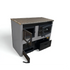 CONCEPT 2 HYDRO MAX | Central Heating Wood Cooker – 24 kW – Grey ABC Proizvod