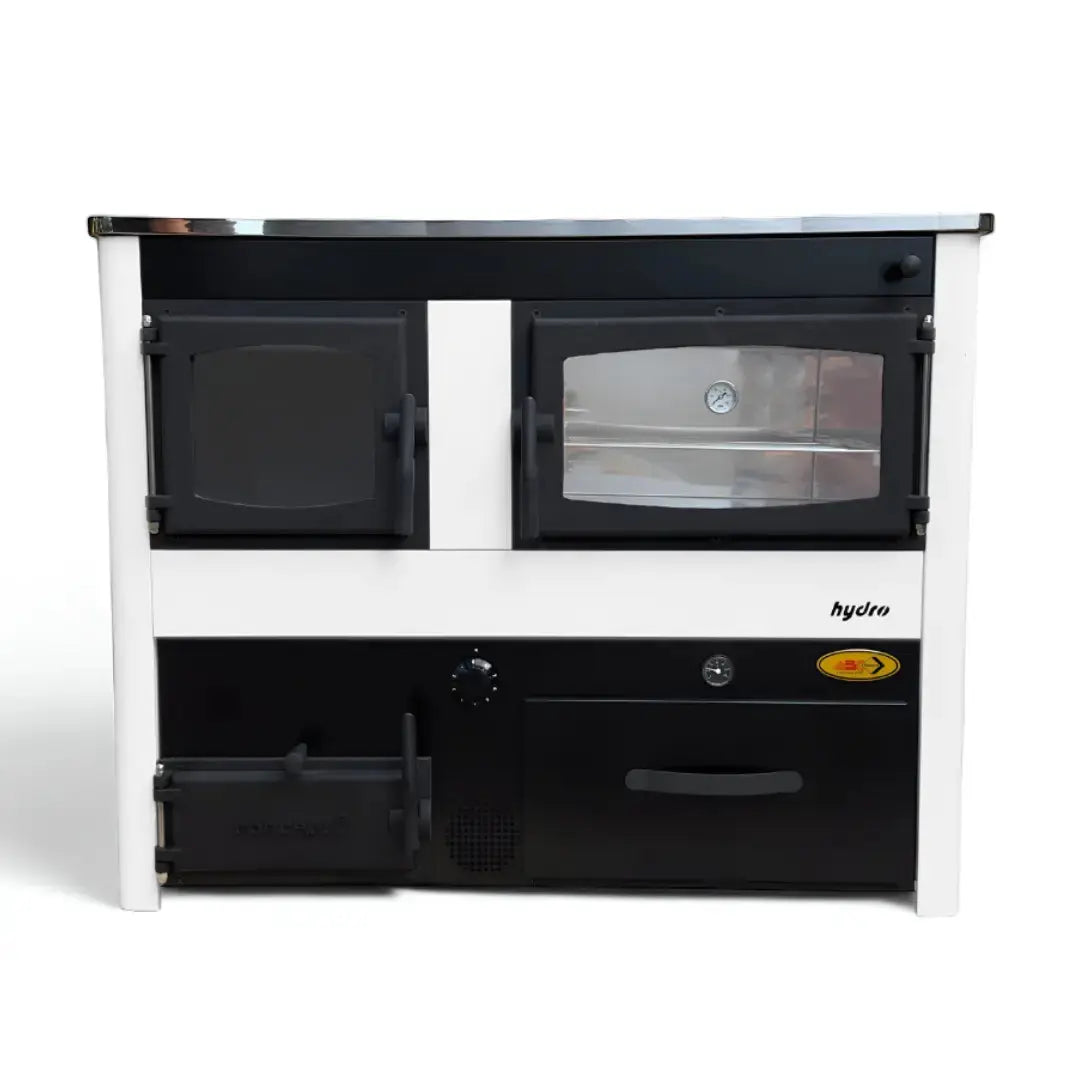 CONCEPT 2 HYDRO MAX | Central Heating Wood Cooker – 24 kW – White ABC Proizvod