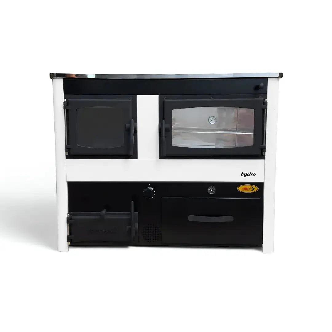 CONCEPT 2 HYDRO MAX | Central Heating Wood Cooker – 24 kW – White ABC Proizvod