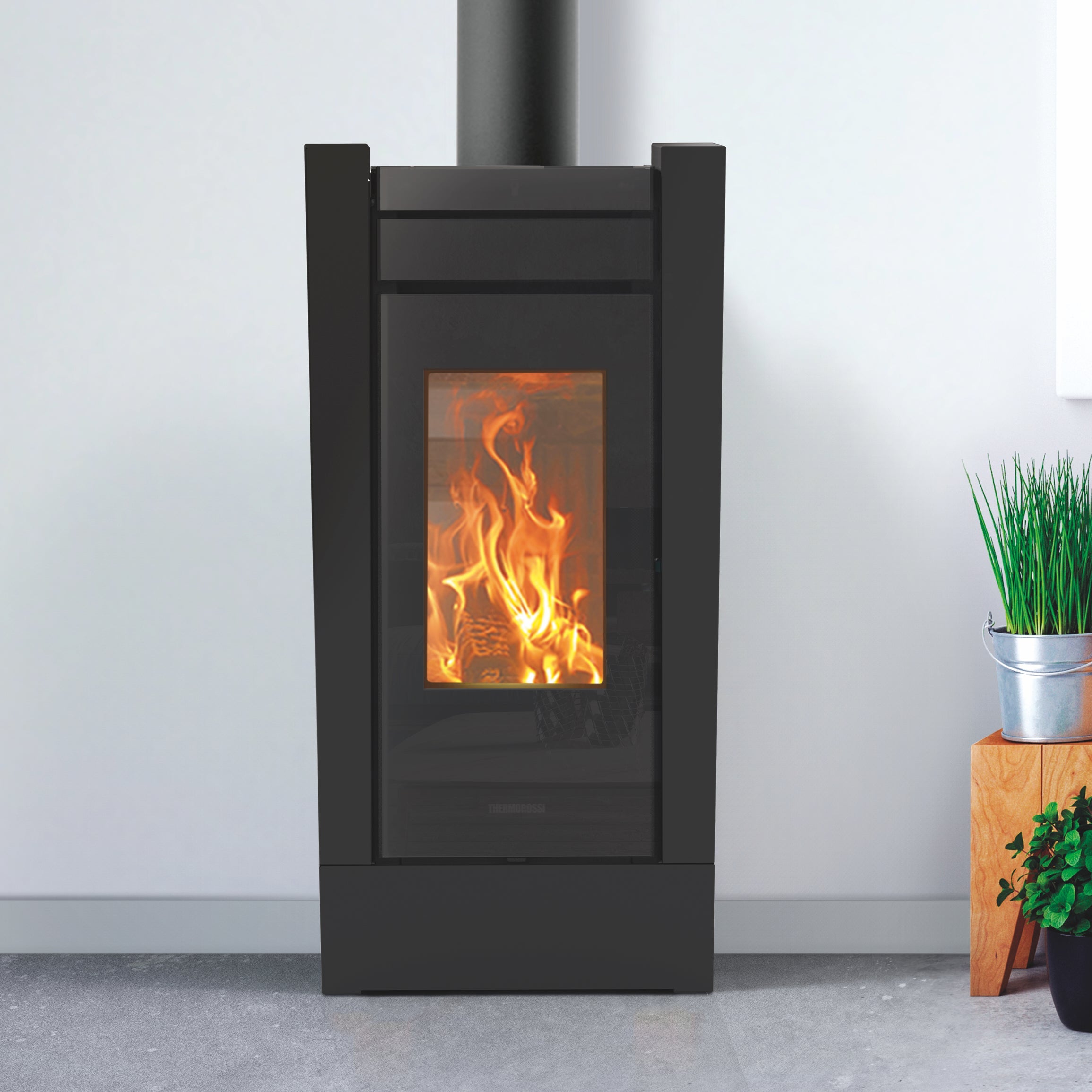 Thermorossi CREO WOOD | Medžio krosnis – 10,1 kW