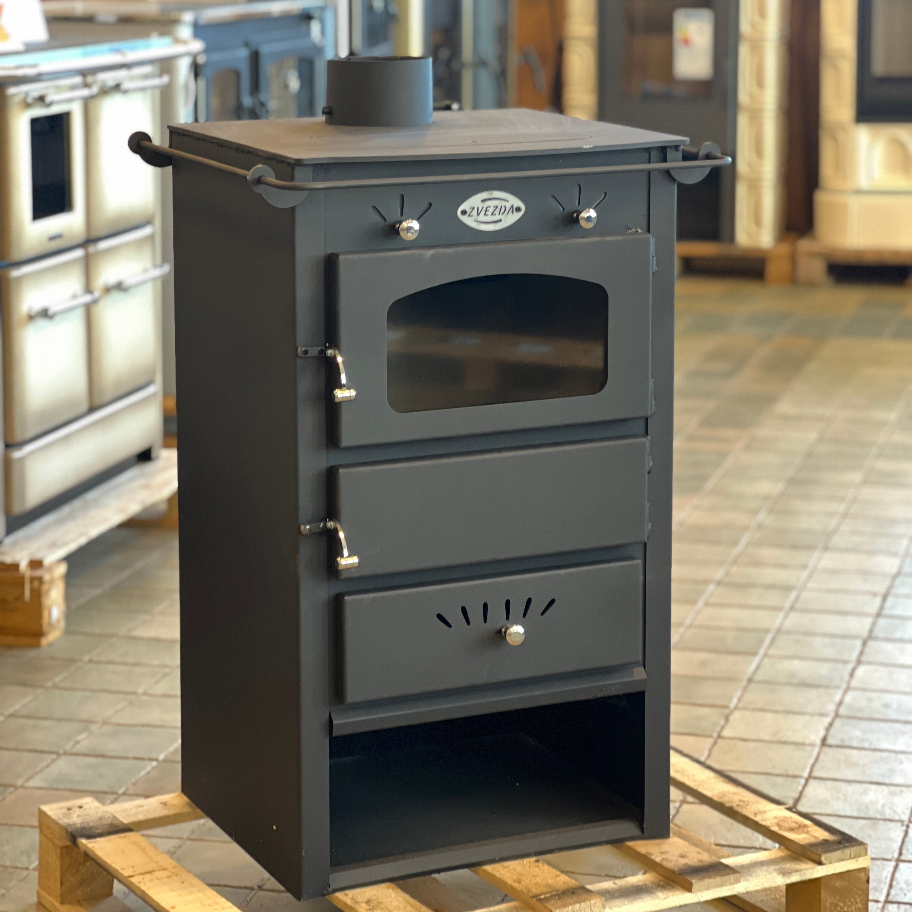 ROKO MEGA | Wood-Burning Stove – 13 kW