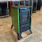 Simge Soba IGLO | Cast Iron & Steel Wood Stove with Hot Plate – 10 kW - Green Simge Soba
