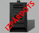 NORDIX | Central Heating Wood Stove with Oven – 15 kW Zvezda