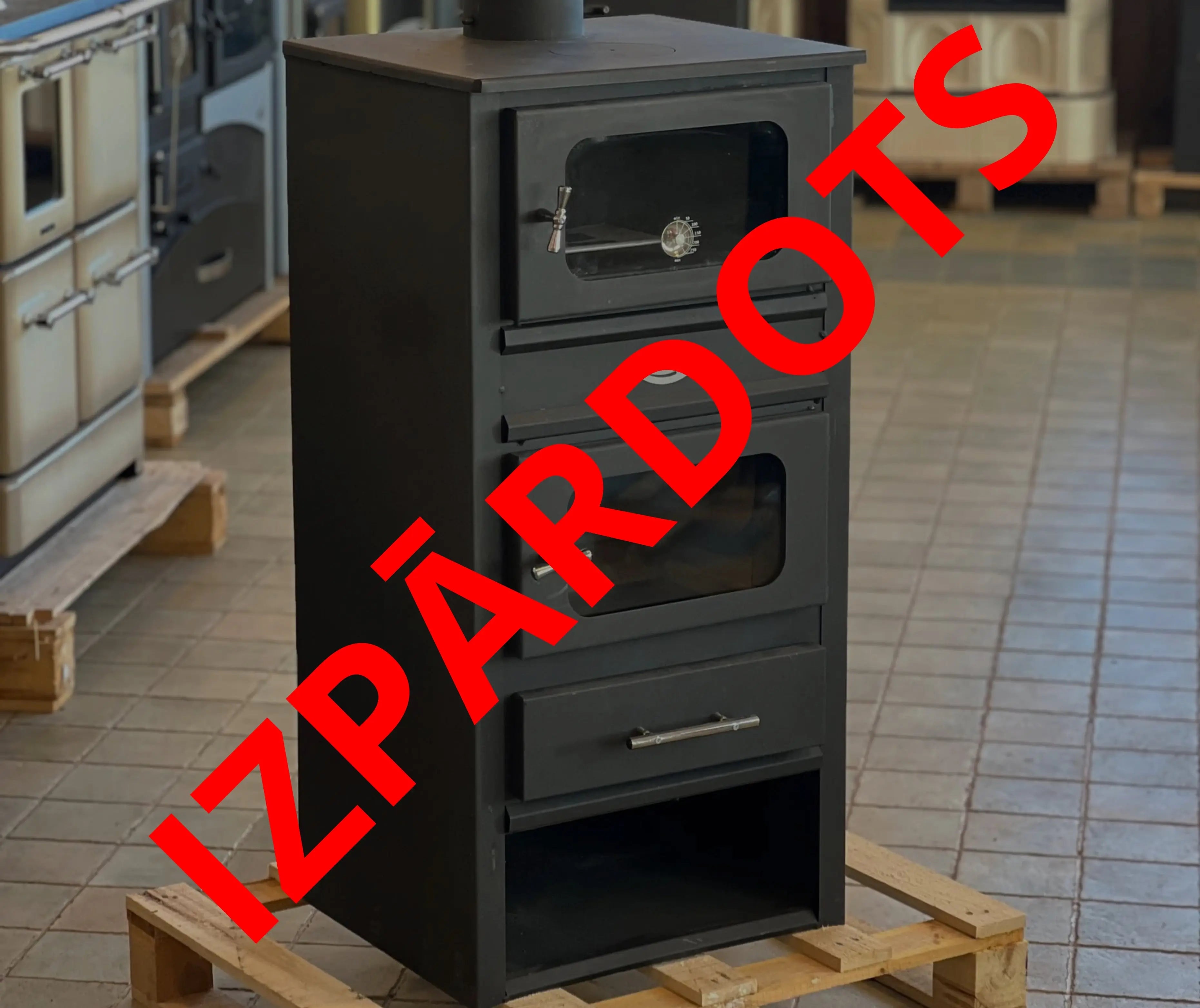 OPTIMA HYDRO | Central Heating Wood Stove – 11 kW Zvezda