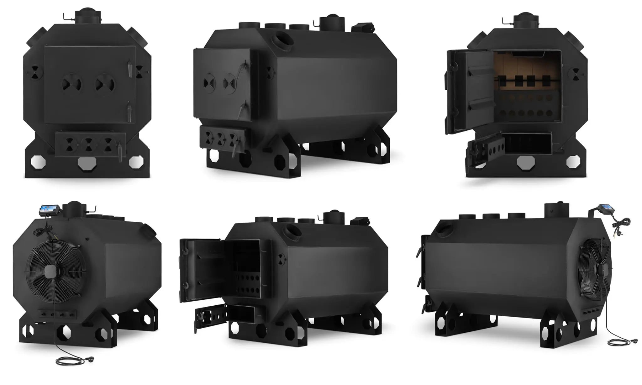 Malkas katls OKTAGON ar ventilatoru | 45 kW ceplis.eu