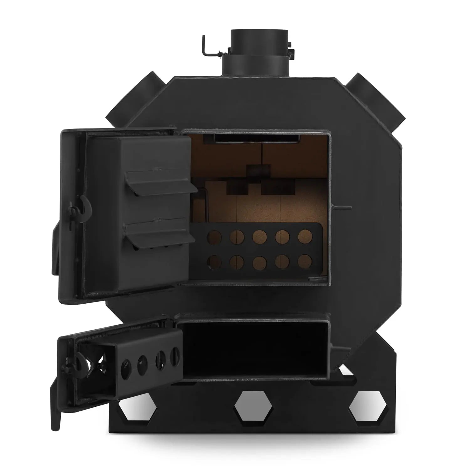 Malkas katls OKTAGON ar ventilatoru | 35 kW ceplis.eu