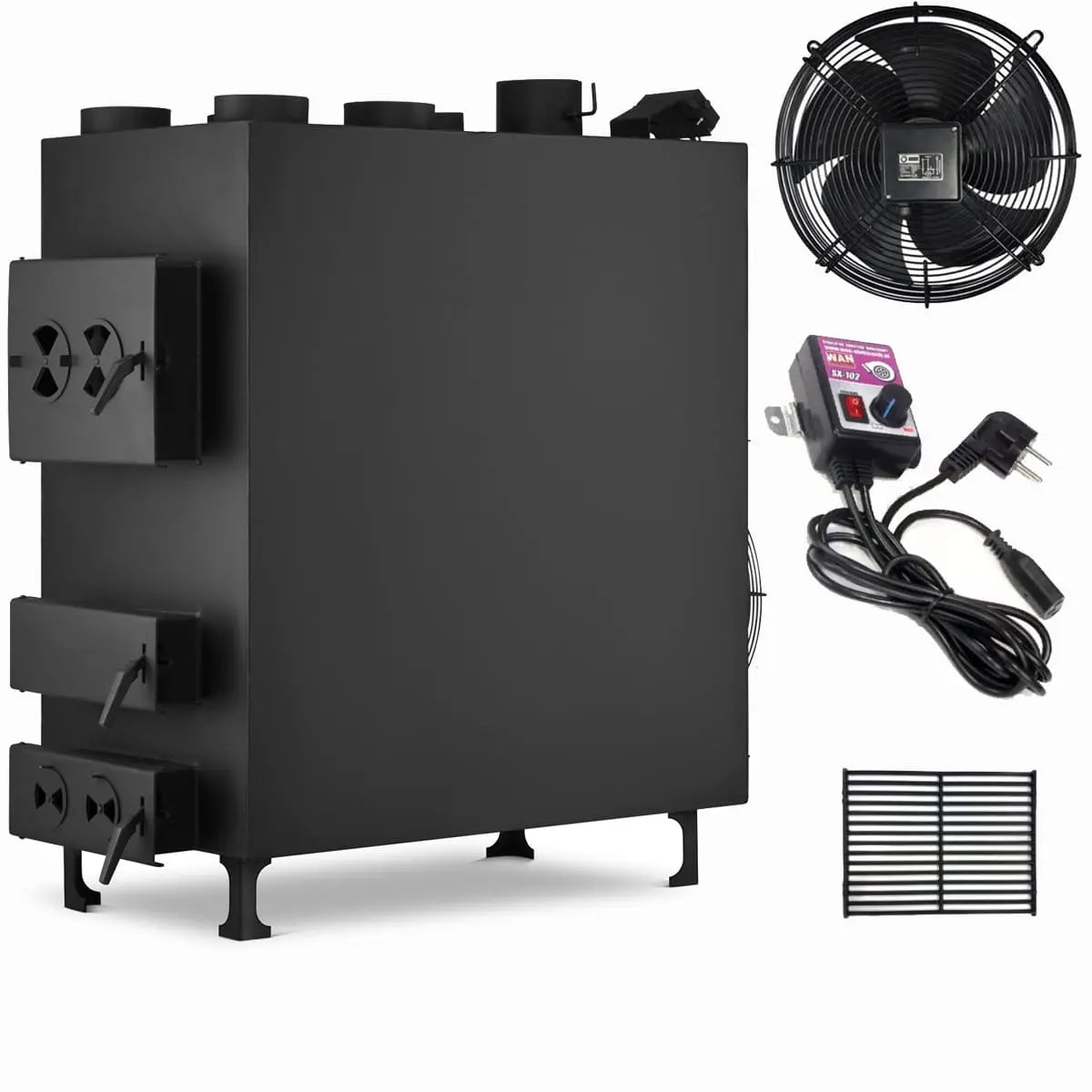 Malkas katls AURA ar ventilatoru | 50 kW ceplis.eu