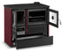 Simge Soba BELLA | Cast Iron & Steel Cooking Stove with Oven – 9 kW - Red Simge Soba