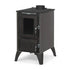Simge Soba IGLO | Cast Iron & Steel Wood Stove with Hot Plate – 10 kW - Black Simge Soba