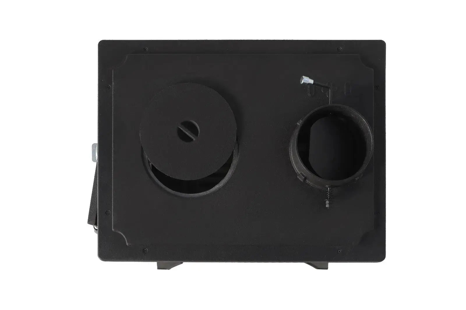 Simge Soba IGLO | Cast Iron & Steel Wood Stove with Hot Plate – 10 kW - Green Simge Soba