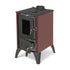 Simge Soba IGLO | Cast Iron & Steel Wood Stove with Hot Plate – 10 kW - Red Simge Soba