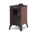 Simge Soba IGLO | Cast Iron & Steel Wood Stove with Hot Plate – 10 kW - Red Simge Soba