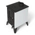 Simge Soba IGLO | Cast Iron & Steel Wood Stove with Hot Plate – 10 kW - White Simge Soba