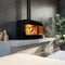 Thermorossi ESSENZA WOOD METALCOLOR | Malkas krāsns – 10,1 kW