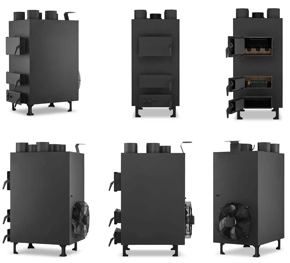 Malkas katls AURA ar ventilatoru | 35 kW ceplis.eu