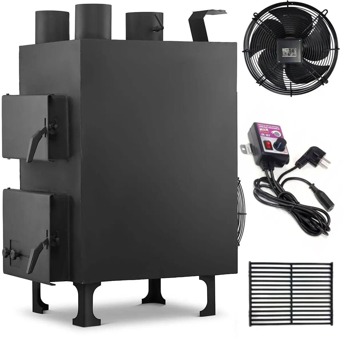 Malkas katls AURA ar ventilatoru | 20 kW ceplis.eu